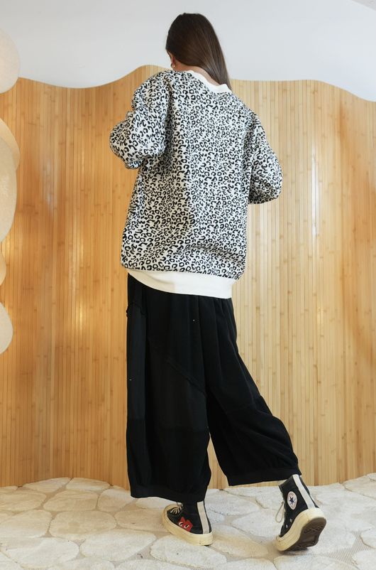 Leopard Knit Mono